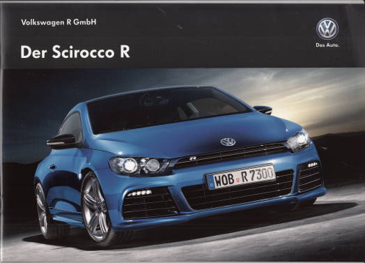 VW Scirocco R Autoprospekt 5-2013
