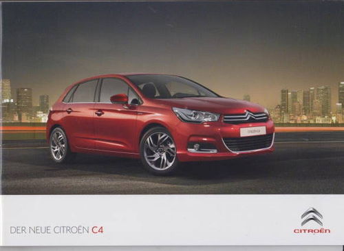 Der neue Citroen C4 Prospekt 10-2010