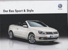 VW EOS Sport & Style Prospekt Mai 2013