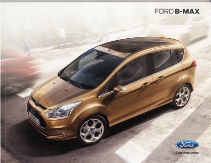 Ford B Max Prospekt  10-2014