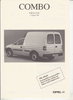 Opel Combo Preisliste 8-1994
