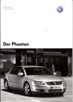 VW Phaeton Technikprospekte