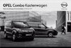Preisliste Opel Combo Kastenwagen 10-2011