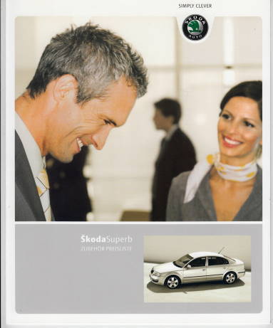 Preisliste Skoda Superb Zubehör 2005