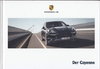 Autoprospekt Porsche Cayenne 6-2013