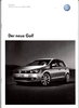 original Preisliste VW Golf 8-2008