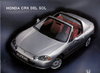 Broschüre Honda CRX Del Spö 2-1996