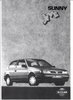 Technikprospekt Nissan Sunny Jive