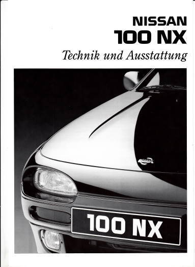 Technische Daten Nissan 100 NX  4-1994