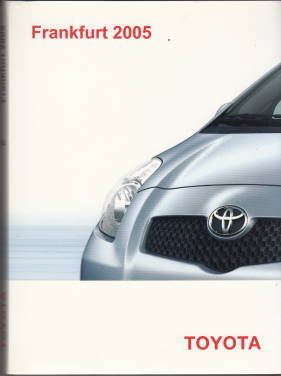 Toyota Pressemappe Frankfurt 2005
