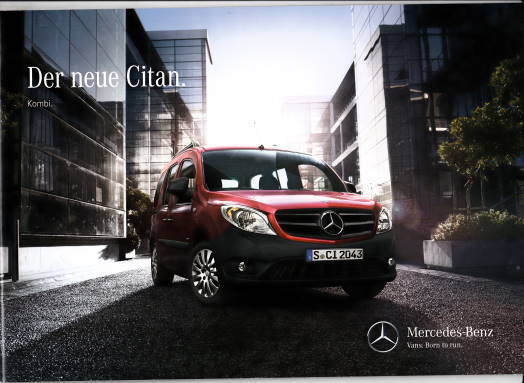 Mercedes Citan Kombi Prospekt 4-2012