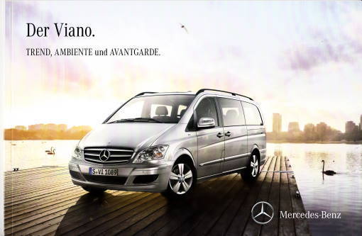 Autoprospekt Mercedes Viano 3-2012