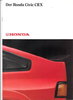 Kult Honda Civic CRX alter Prospekt
