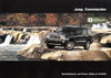 Jeep Commander Preisliste/ Spezifikationen 2009