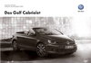 VW Golf Cabriolet Preisliste 2012