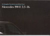 Autoprospekt Mercedes 190 E 2,3-16 1984
