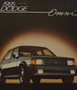Dodge Omni Prospekt 1985
