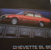 Autoprospekt Chevrolet Chevette SL 1985