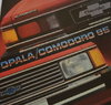 Prospekt Chevrolet Opala / Comodoro 1985 Portugal