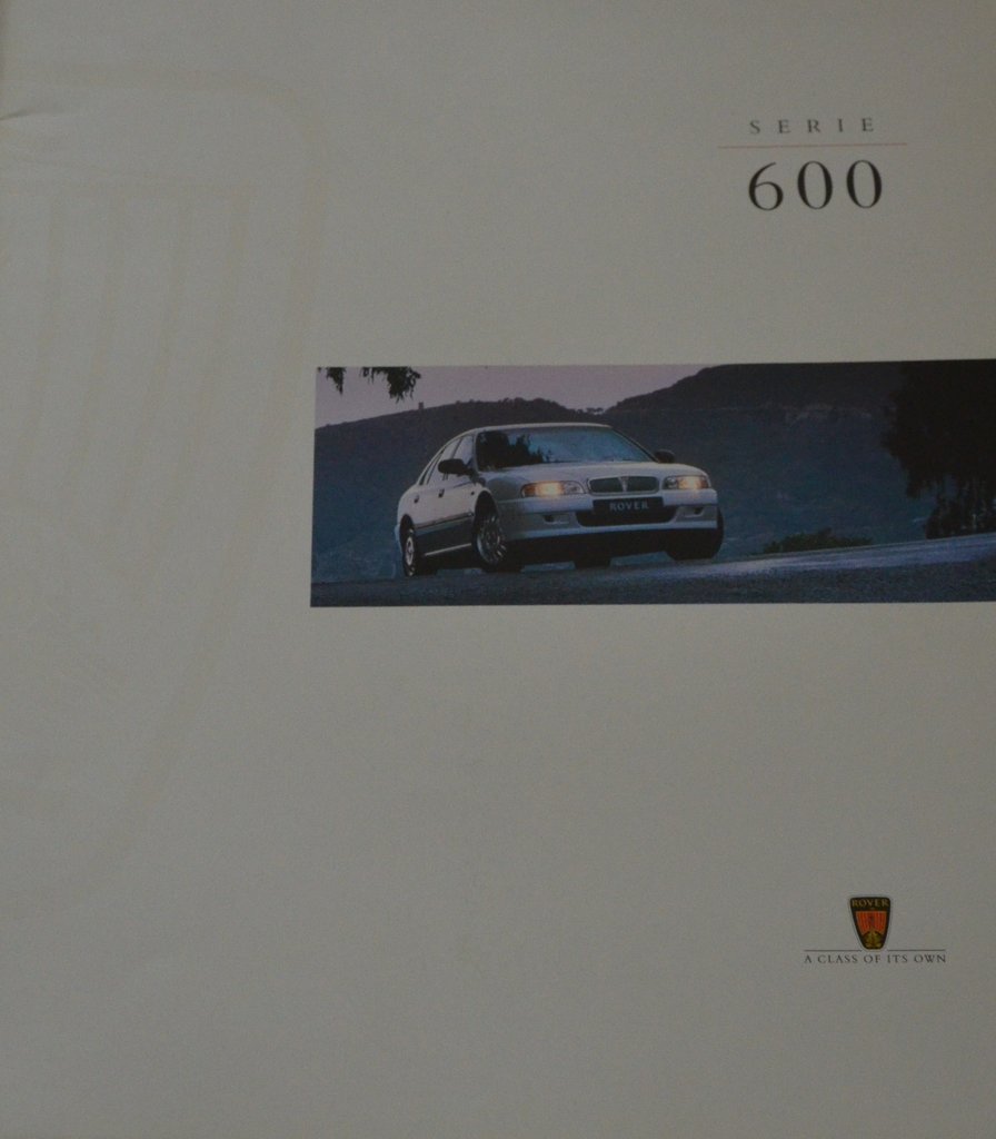 Rover Serie 600 Prospekt 4-1995