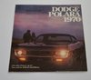 Dodge Polara Prospekt USA 1969