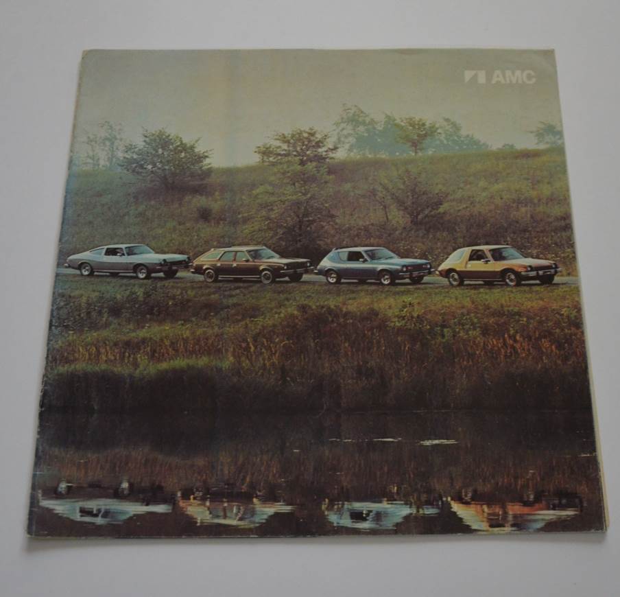 alter Autoprospekt AMC USA