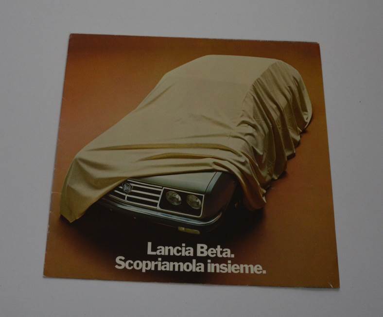 Autoprospekt Lancia Beta Italien
