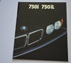 Autoprospekt BMW 750 i iL 2-1989