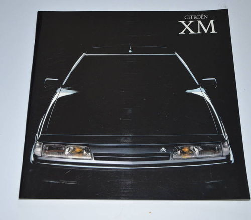 Traumauto: Citroen XM 1989 Werbeprospekt