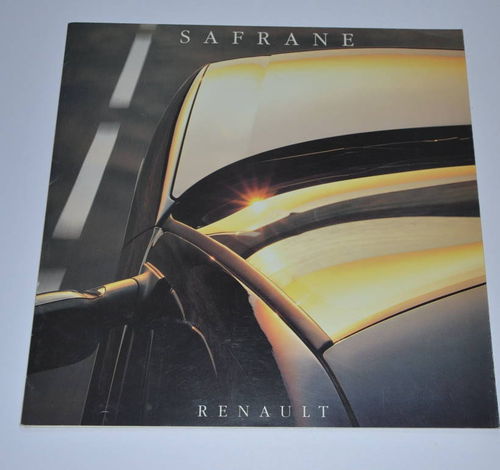 Genial: Prospekt Renault Safrane Juli 1992