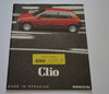 Klasse: Renault Clio Werbeprospekt 11 - 1990