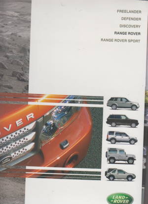 Range Rover Pressemappe 2006