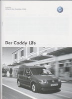 VW Caddy Preislisten