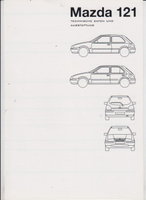 Mazda 121 Technikprospekte