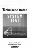 Fiat Ducato Technikprospekte