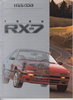 Traumauto: Mazda RX-7 1986 Prospekt englisch