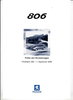 Preisliste Peugeot 806 1. September 2000