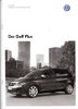 Preisliste VW Golf Plus 29. Mai 2008 pr-1252