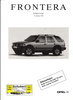 Preisliste Opel Frontera 15. Januar 1996 pr-1067