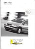 Preisliste Opel Zafira 14. Juni 2002 pr-1107