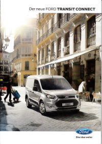 Werbeprospekt Ford Transit Connect Juli 2013