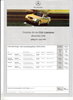 Preisliste Mercedes CLK Cabrio 1. Juni 1999