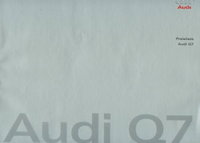 Audi Q7 Preislisten