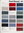 Farbkarte Ford Escort 1985 die Autoliteratur - Histoquariat