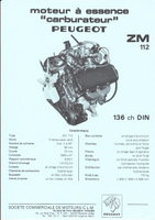 Peugeot Technikprospekte