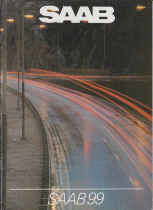 Saab 99 Autoprospekt 1982