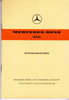 Betriebsanleitung Mercedes 180 DC Ponton 1962