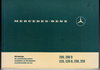 Betriebsanleitung Mercedes /8 200 - 250 1969 Klimaanlage