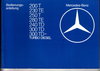 Betriebsanleitung Mercedes W123 T 1980