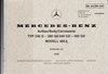 Mercedes Teile Bildkatalog G Klasse Modell 460.5 1984